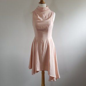 Keepsake Asymmetrical Dress, Peach